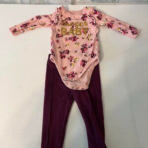 BABIES GRANIMALS ONSY TOP AND STRETCHE PANTS BOTTOM OUTFIT